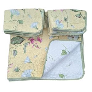 Queen Size Quilt / Blanket Set